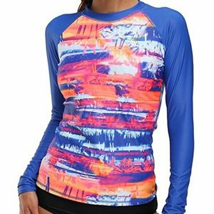 NWT Charmleaks Rash Guard Long Sleeve